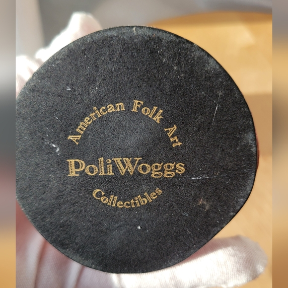 HTF Dept 56 Poliwoggs Christmas Folk Art Collection MRS CLAUS Holiday - Picture 7 of 10